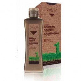 Biokera natura argan shampoo - plaukus atstatantis ir maitinantis šampūnas su argano aliejumi Salerm - 2