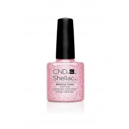 Shellac nail polish - BLUSHING TOPAZ CND - 1