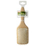 Hair brush wooden beech, large, flat, wood needles, antistatic IPPA - 1