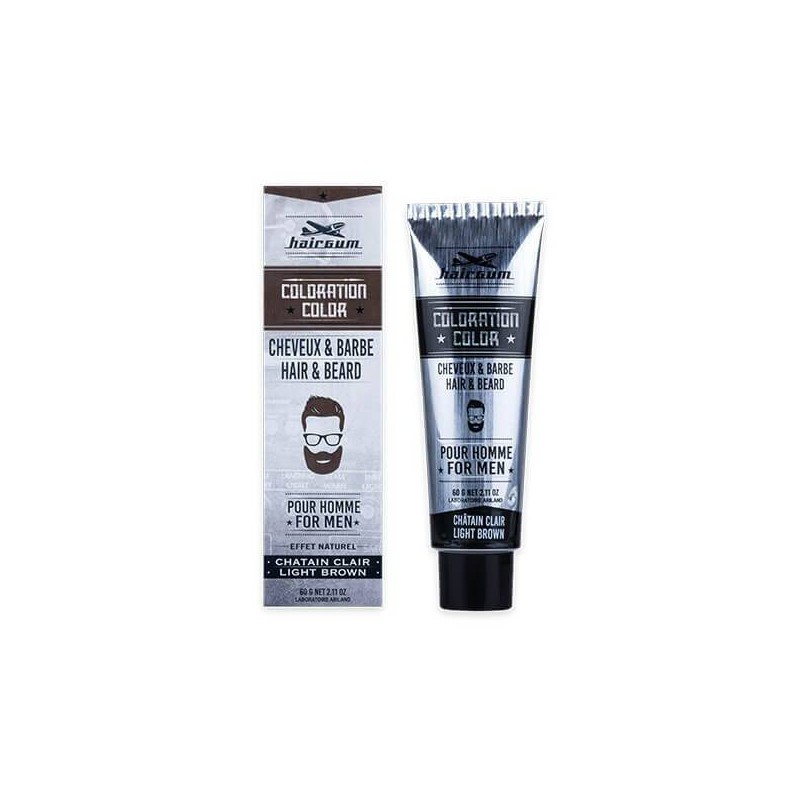 Vyrų plaukų ir barzdos dažai Hairgum - 1