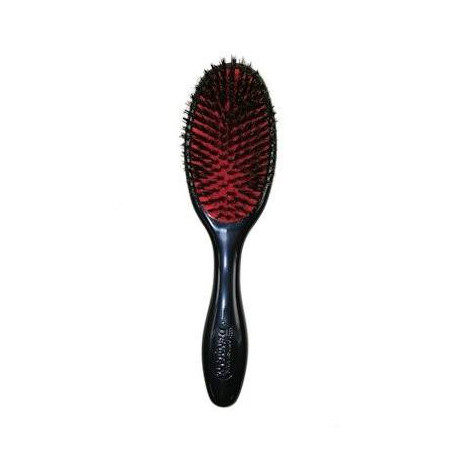 Small 100% boar bristle grooming brush DENMAN - 1