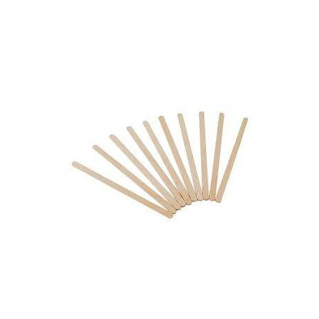 MINI LONG WOODEN SPATULA 100pcs Beautyforsale - 1