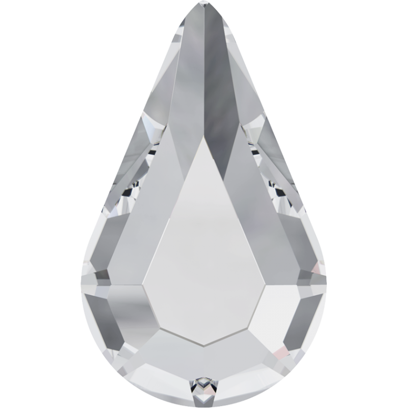 Lašo formos kristalai plokščiu dugnu Swarovski - 1
