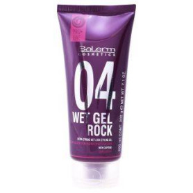 Wet gel rock - Flexible, resistant styling hold with memory effect Salerm - 1