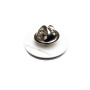 Small size round shape brooch in Black and white Kosmart - 3