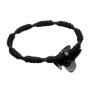 Small size butterfly shape hair elastic with decoration in Black Kosmart - 2