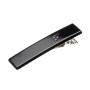 Medium size rectangular shape Alligator hair clip in Black Kosmart - 1