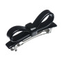 Small size bow shape hair barrette in Black Kosmart - 1