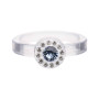 Large size round shape Metal free ring in Crystal Kosmart - 1