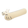 Large size dog shape Hair barrette in ivory and black Kosmart - 3