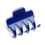 Small size regular shape Hair jaw clip in Blue and white Kosmart - 1