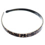 Medium size regular shape headband in Leopard Kosmart - 2