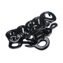 Large size regular shape hair jaw clip in Black Kosmart - 2