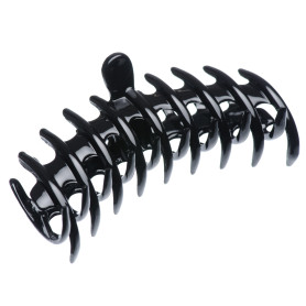 Very large size regular shape hair jaw clip in Black Kosmart - 1