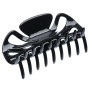 Very large size regular shape hair jaw clip in Black Kosmart - 1