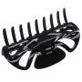 Very large size regular shape hair jaw clip in Black Kosmart - 2