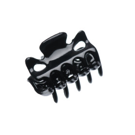 Small size regular shape hair jaw clip in Black Kosmart - 1