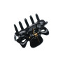 Small size regular shape hair jaw clip in Black Kosmart - 2