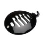 Medium size fish shape hair banana clip in Black Kosmart - 2