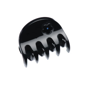 Small size regular shape Hair jaw clip in Black Kosmart - 1