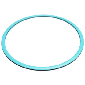 Large size round shape Bracelet in Turquoise and black Kosmart - 1