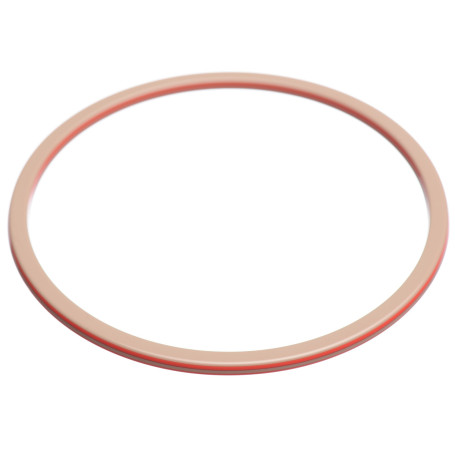 Large size round shape Bracelet in Hazel and coral Kosmart - 1