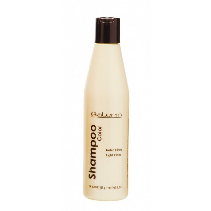 Shampo Light Blond - dažantis ir spalvos intensyvumą palaikantis šampūnas Salerm - 1