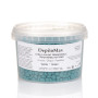 Green stripless depilation wax. Granules, 350 g PVC JAR DIM - 1