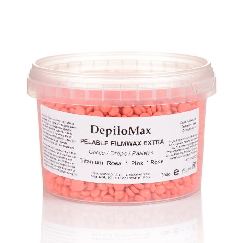 350 gr./indelis rožinis karštas FILMAX vaškas lašeliais depiliacijai