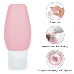 White reusable silicone container for cosmetic Comwell.pro - 4