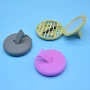 Pink reusable silicone kit with mirror Comwell.pro - 7