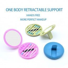Pink reusable silicone kit with mirror Comwell.pro - 24