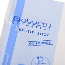 Keratin shot šampūnas, 10ml + Deep impact kaukė, 10ml Salerm - 2