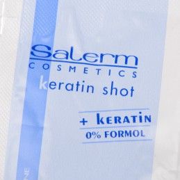 Keratin shot šampūnas, 10ml + Deep impact kaukė, 10ml Salerm - 3