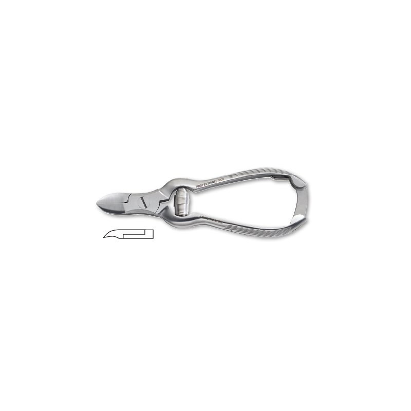 Pedicure nail nipper, stainless steel, size 13cm Kiepe - 1