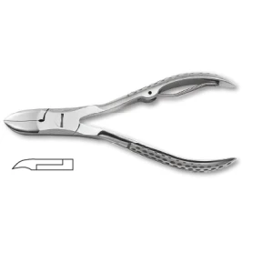 Pedicure nail nipper, stainless steel, size 12cm Kiepe - 1