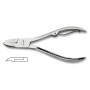 Nail nipper, carbon steel, nickel plated, size 12cm Kiepe - 1