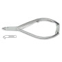 Cuticle nipper, stainless steel, size 12cm, blades 3mm Kiepe - 1