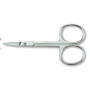 Cuticle scissors stainless steel, straight blades 3,5'' Kiepe - 1