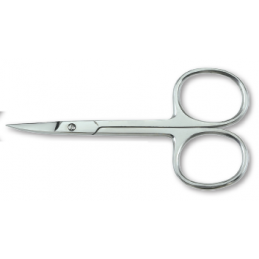 Cuticle scissors stainless steel, curved blades 3,5'' Kiepe - 1