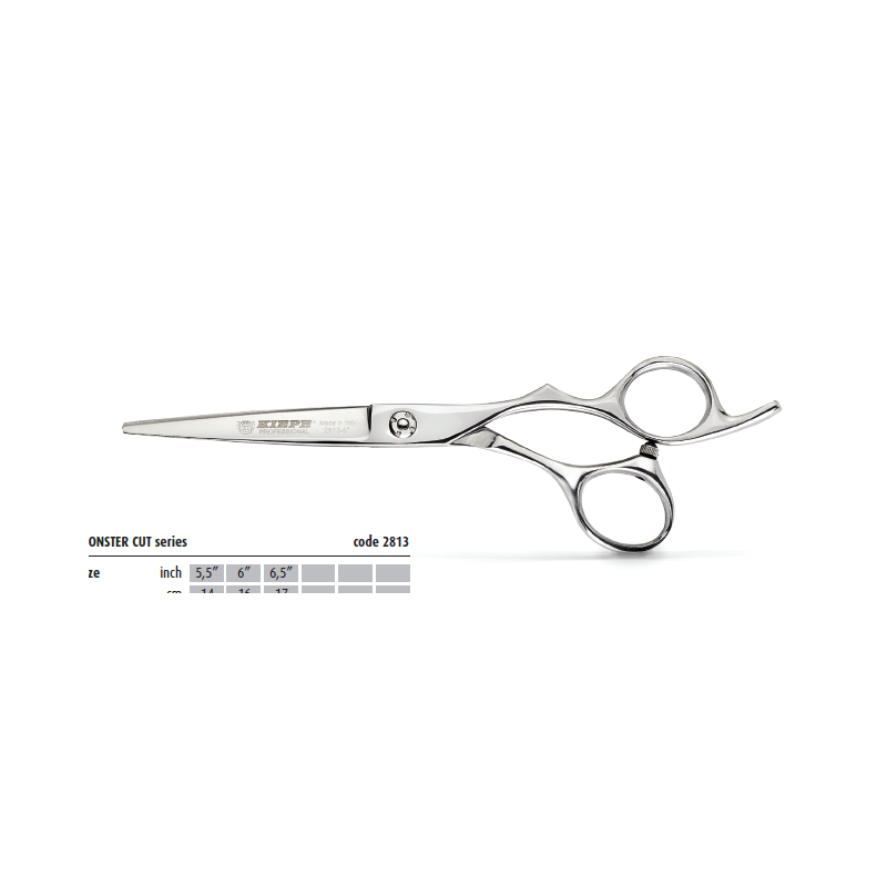 Kiepe cutting scissors MONSTER, Size: 5.5”, Semi offset Kiepe - 1