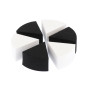 Professional Wheel Shape Makeup Sponge (2 colors), 6 pcs Beautyforsale - 1