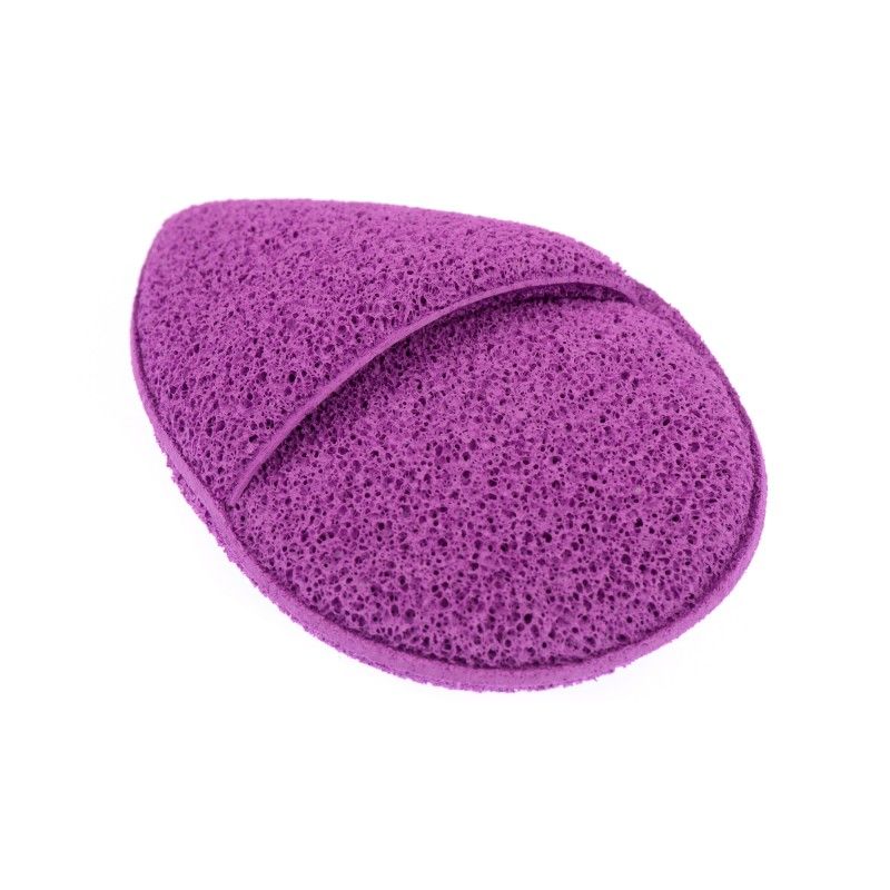 ProfessionalTeardrop Cleansing Mitt, purple color Beautyforsale - 1