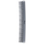 Denman Detangle & Tease Three-Row Comb Silver DENMAN - 1