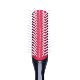 Denman black hairbrush with 5 row nylon pins DENMAN - 3