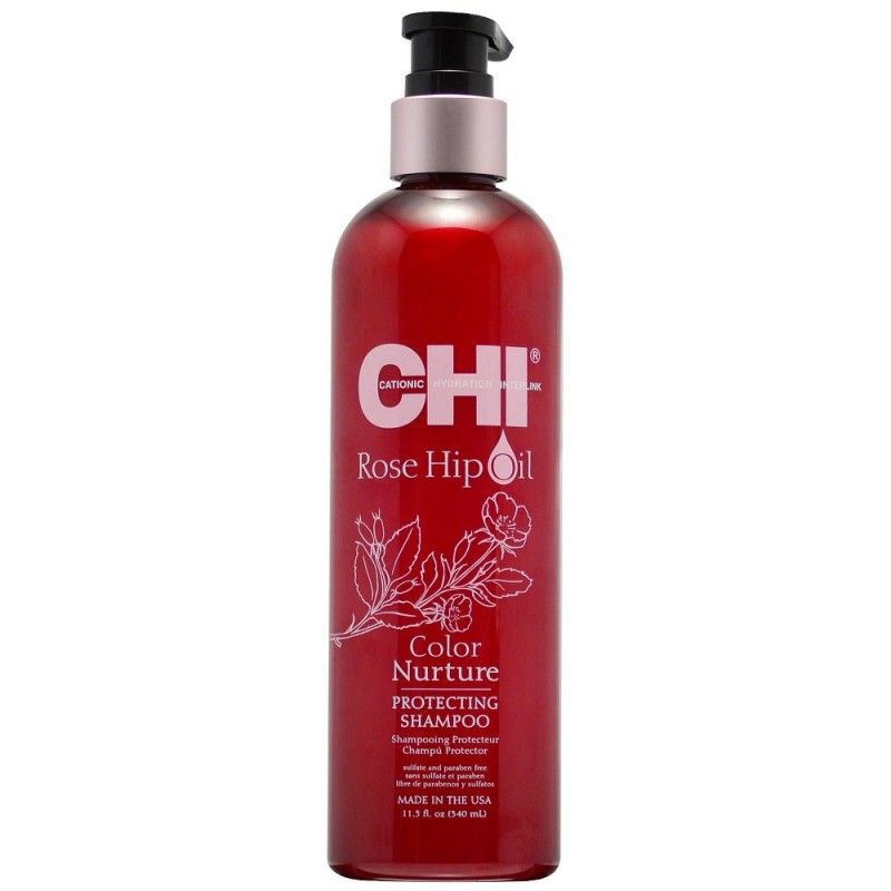 CHI ROSE HIP Shampoo for Colored Hair with Rosehip Oil, 355 ml CHI Professional - 1