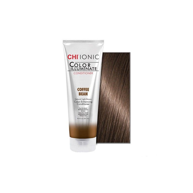 CHI Ionic Color Illuminate COFFEE BEAN coloring conditioner (for natural, light brown hair), 251ml CHI Professional - 1