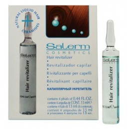 Intensyvaus poveikio ampulės prieš plaukų slinkimą Salerm - 2