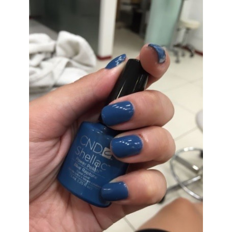 Shellac nail polish - BLUE RAPTURE