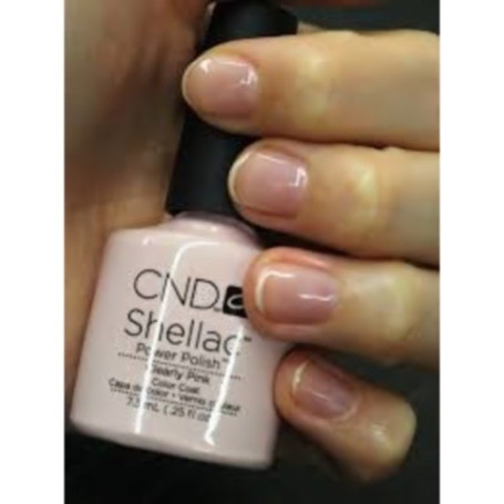 Shellac nail polish - CLEARLY PINK